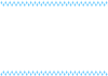 【雨のフレーム】３　水色　透過png