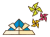 折り紙の兜と手裏剣イラスト