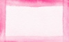 水彩の帯のフレーム（ピンク）
