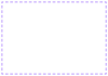 【破線フレーム】１　藤色　透過png
