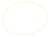 黄色い手描きの重なり合う楕円フレーム　234