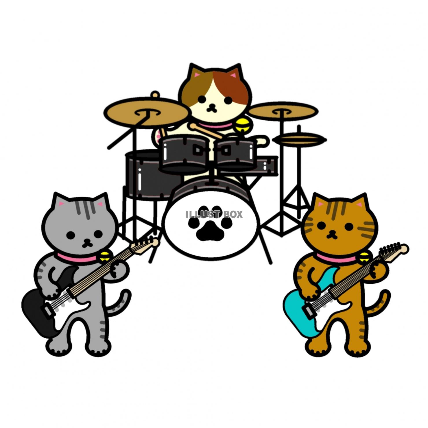 色んなねこバンド