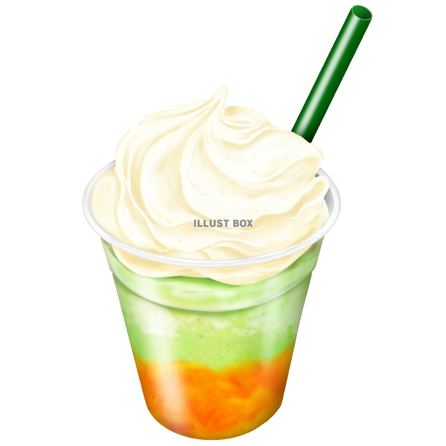フラペチーノ系シェイクドリンク メロン