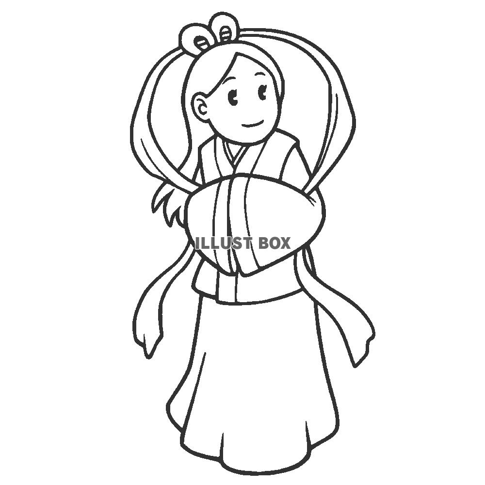 織姫の線画