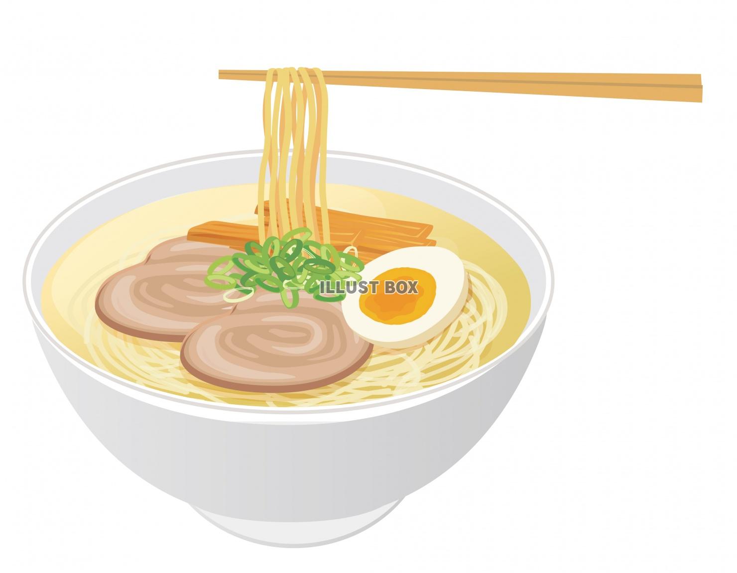 食事★中華料理★塩ラーメン★麺上げ