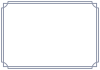 【シンプルデザインフレーム】１　グレー　透過png