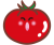 かわいいトマト（透過PNG）EPSはCS2版