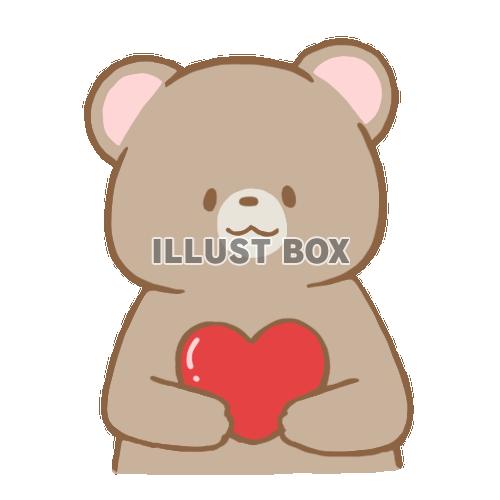 ハートを持つクマさん