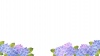水彩の紫陽花の背景