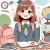 女子高生　イラスト