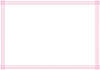 【パステル画三重線フレーム】１　ピンク色　透過png