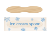 木製のアイスクリームスプーン 使い捨て