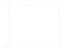 ピンクの手描き格子フレーム　326