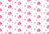 桜の水彩パターン背景