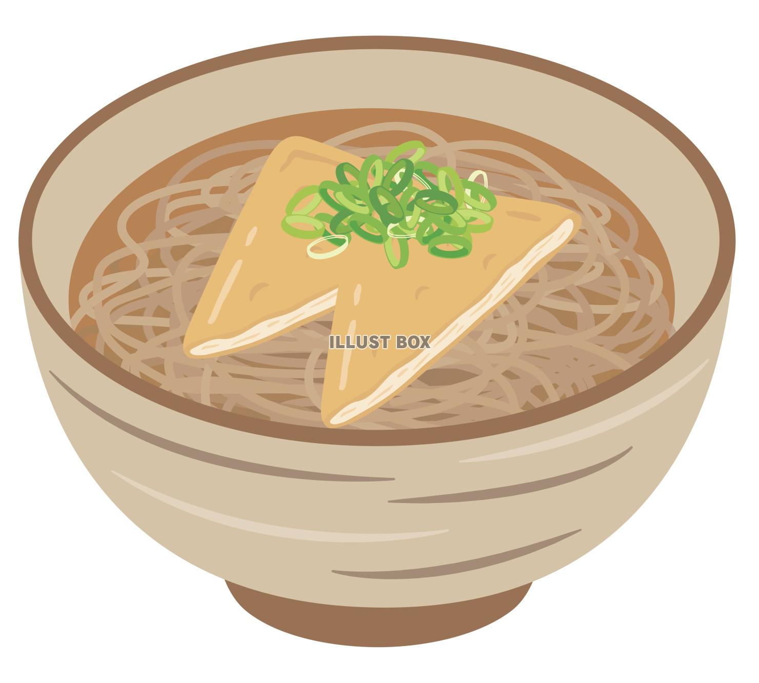 食事★和食★麺類★きつねそば