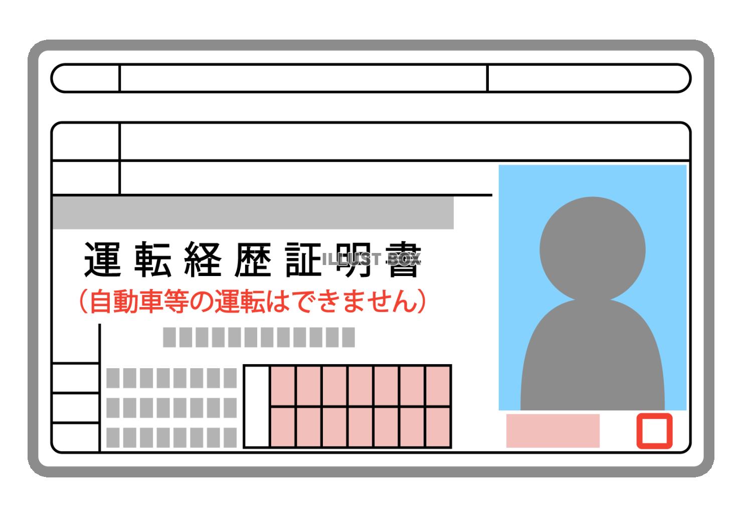 運転経歴証明書