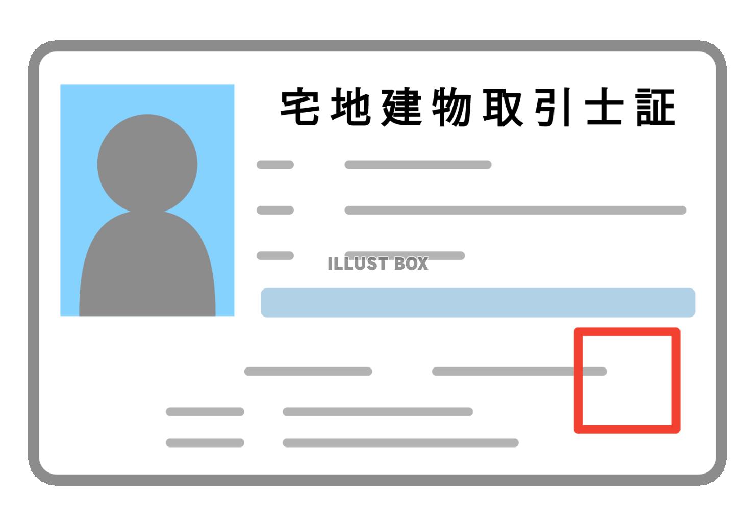 宅地建物取引士証