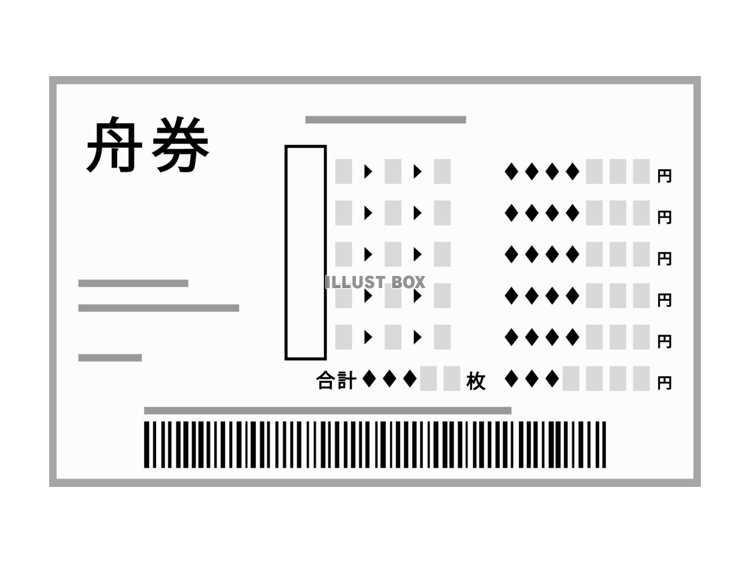 舟券