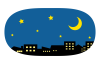 夜の街並み