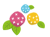 紫陽花のイラスト