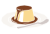 デザートプリンのシンプルアイコン2