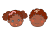 多様性の子供イラスト