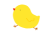 シンプルタッチのかわいいひよこ③
