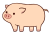豚のイラスト