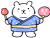 お祭りのしろくま２