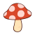 かわいいキノコのイラスト