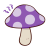 毒キノコのイラスト