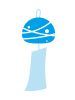 風鈴のイラスト