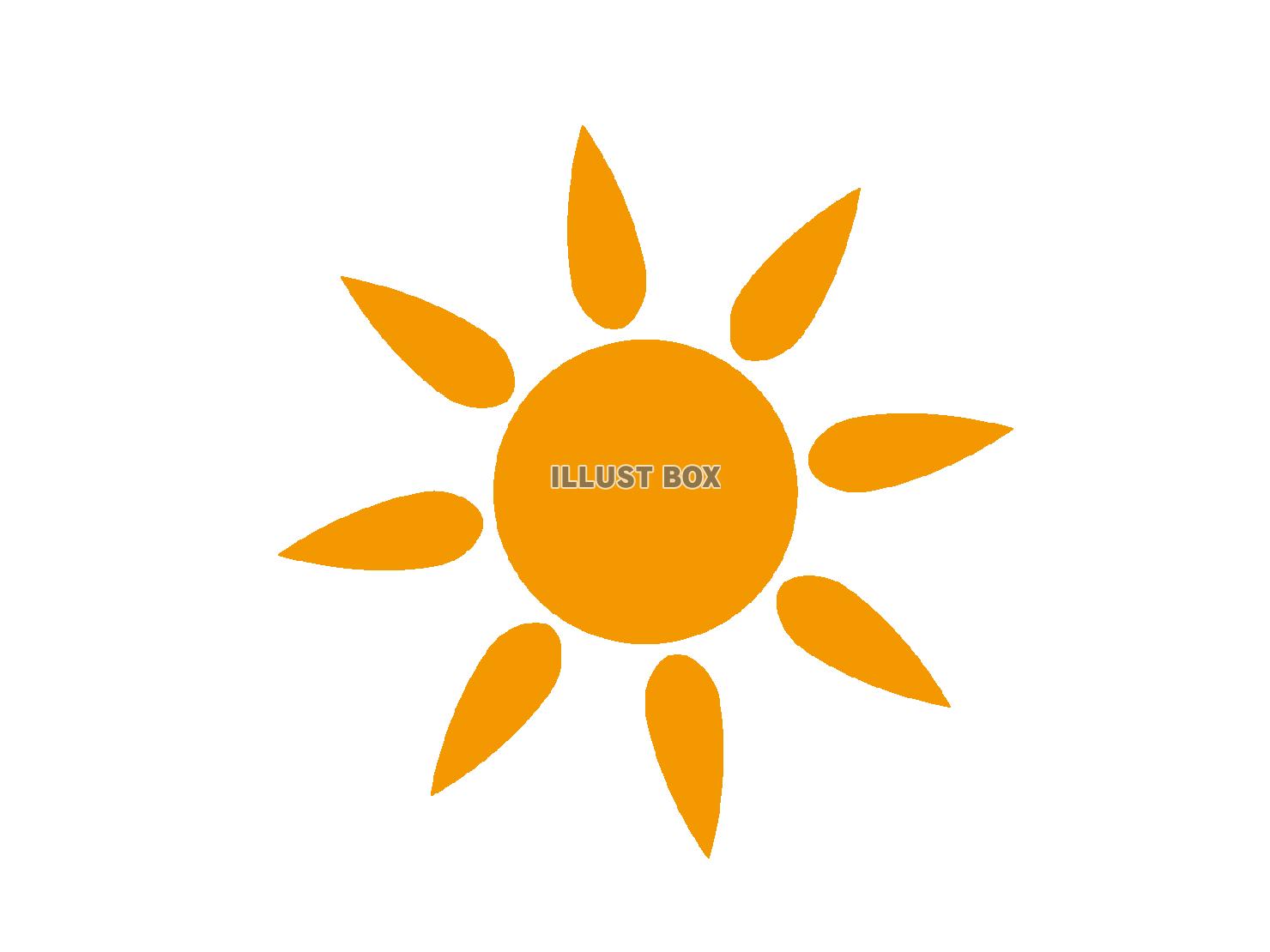 太陽のイラスト