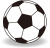 サッカーボールのアイコン