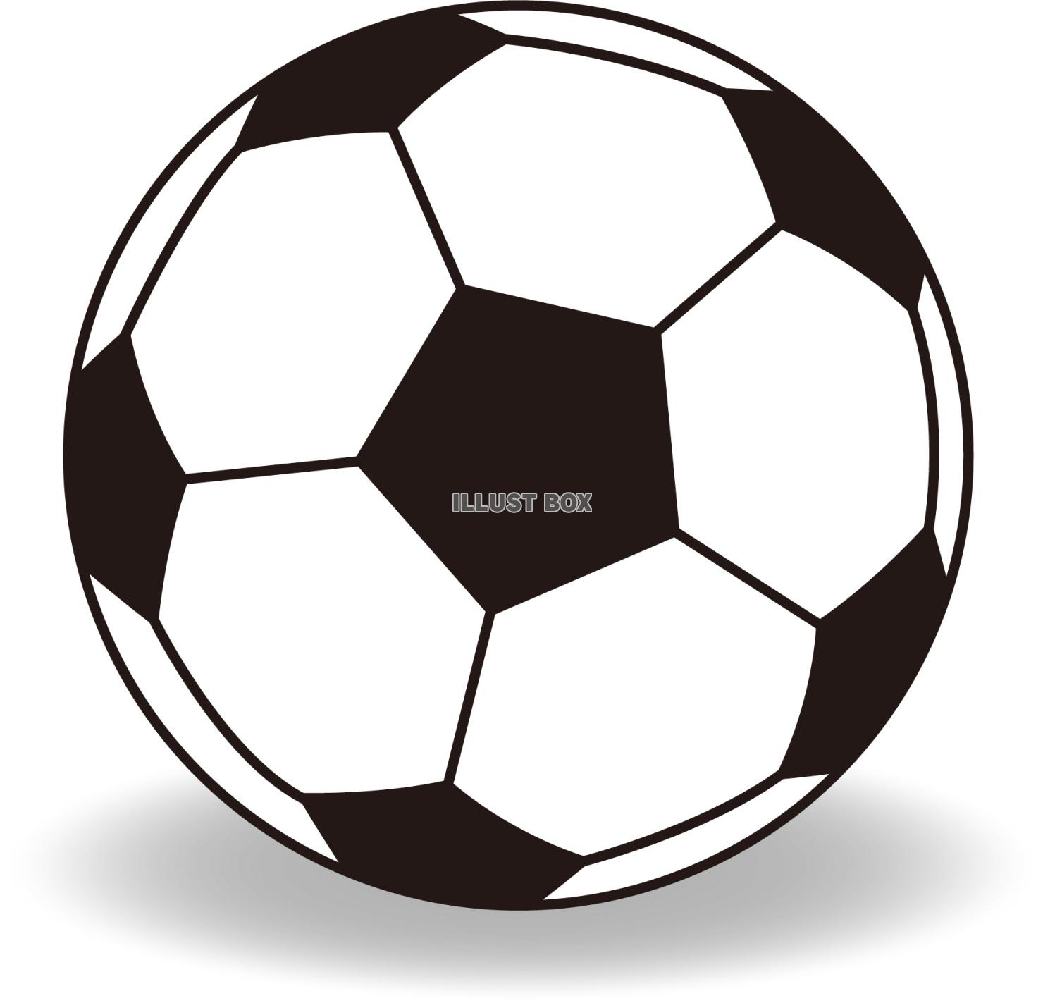 サッカーボールのアイコン