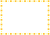 【四角いタイルのフレーム】１　オレンジ系　透過png