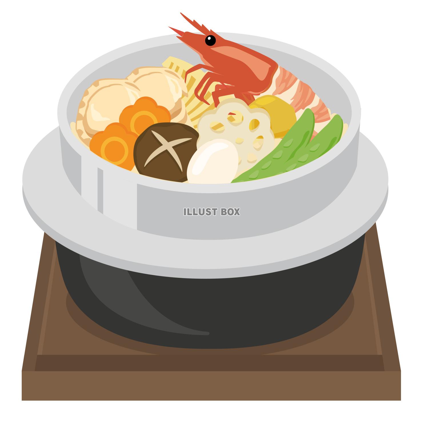 食事★和食★釜めし★炊き込みご飯★五目釜めし
