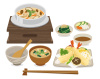 食事★和食★釜めし定食★炊き込みご飯★きのこ釜めし