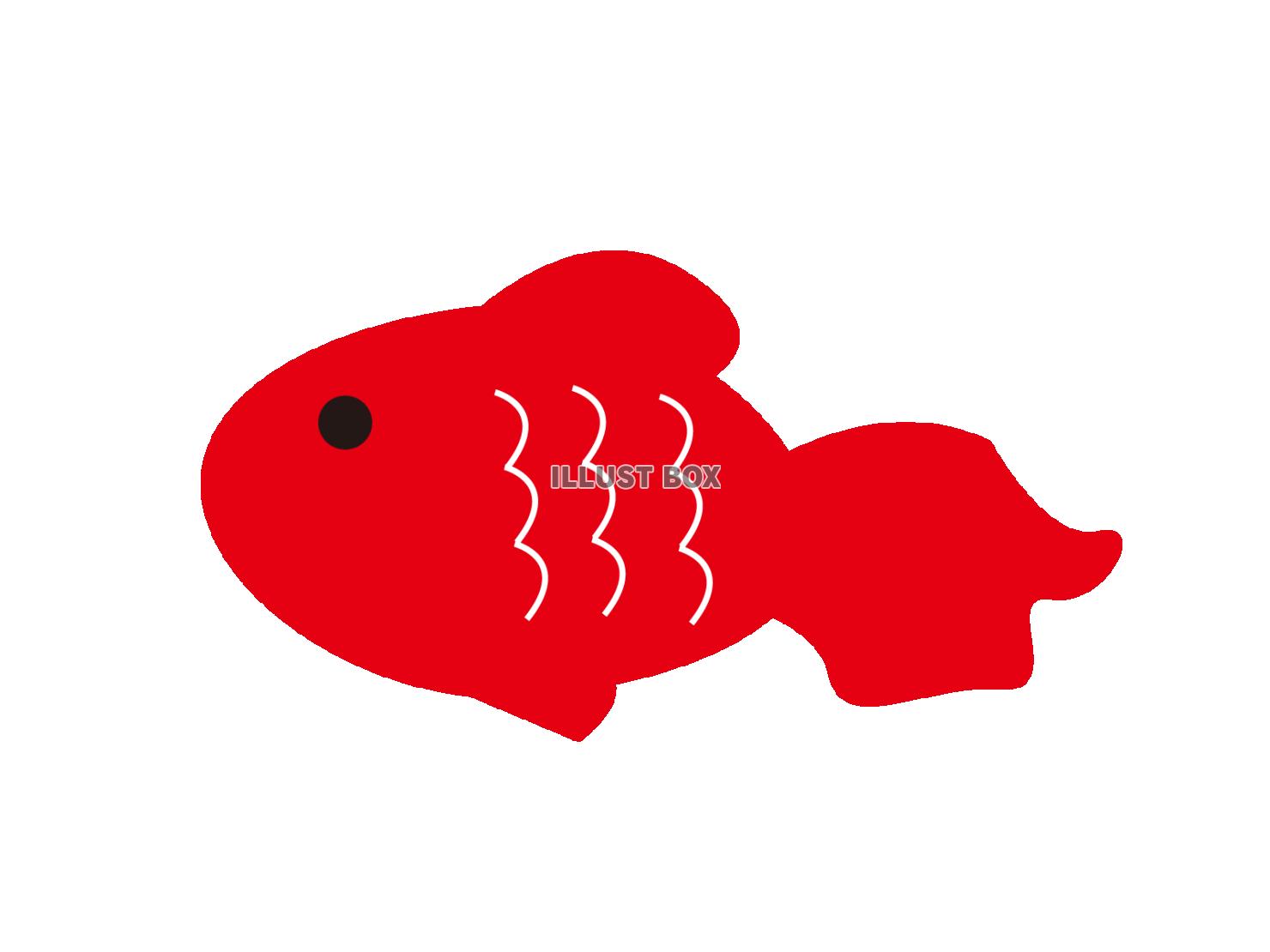 金魚のイラスト