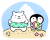 白くまさんの海水浴３