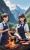 女子高生　夏休みにバーベキュー　イラスト 