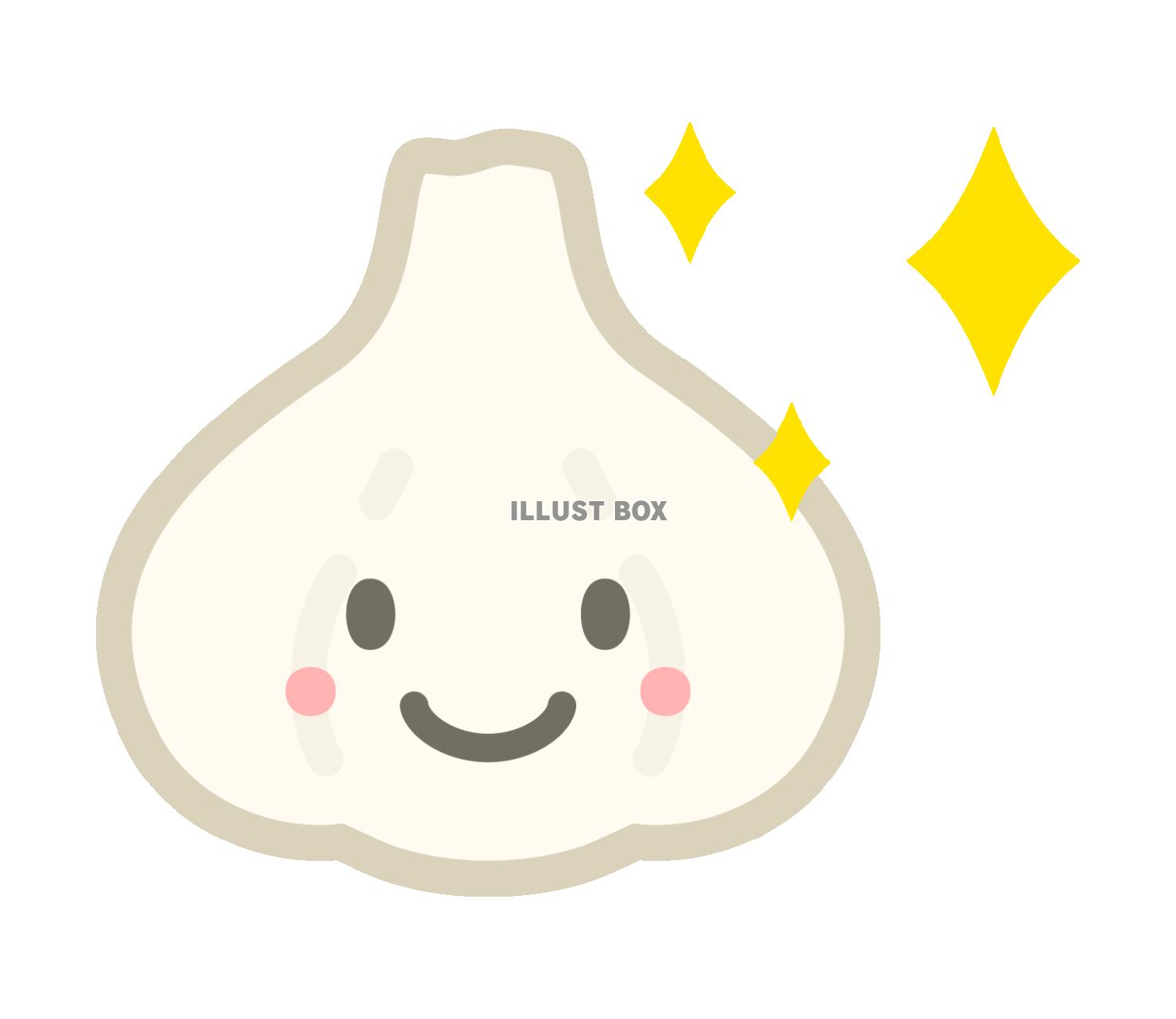 笑顔のニンニク