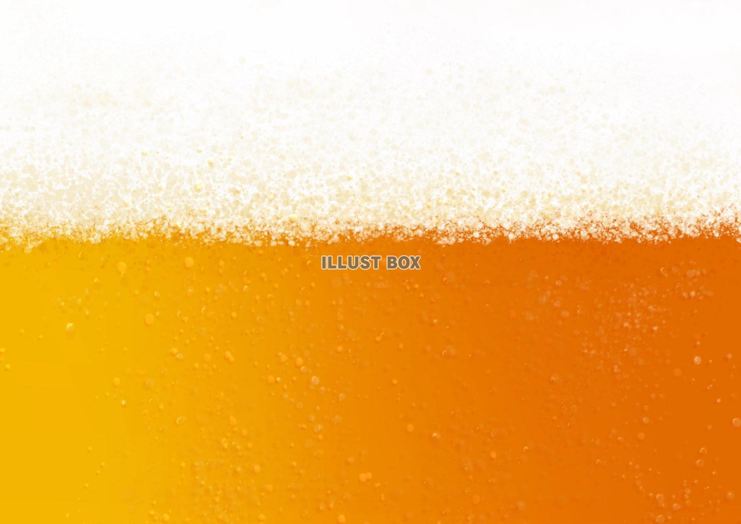ビールのクローズアップ背景 エールタイプ