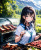 女子高生　イラスト夏休みにキャンプでバーベキュー