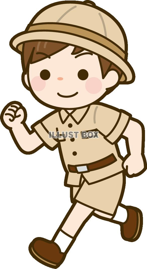 走る子供探検隊