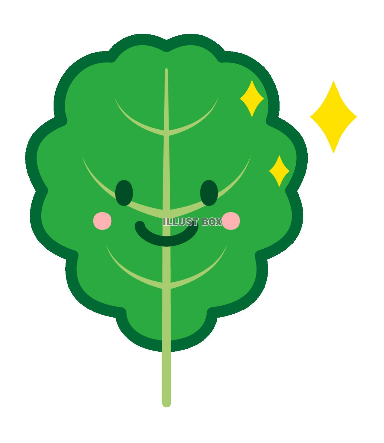 笑顔のケール
