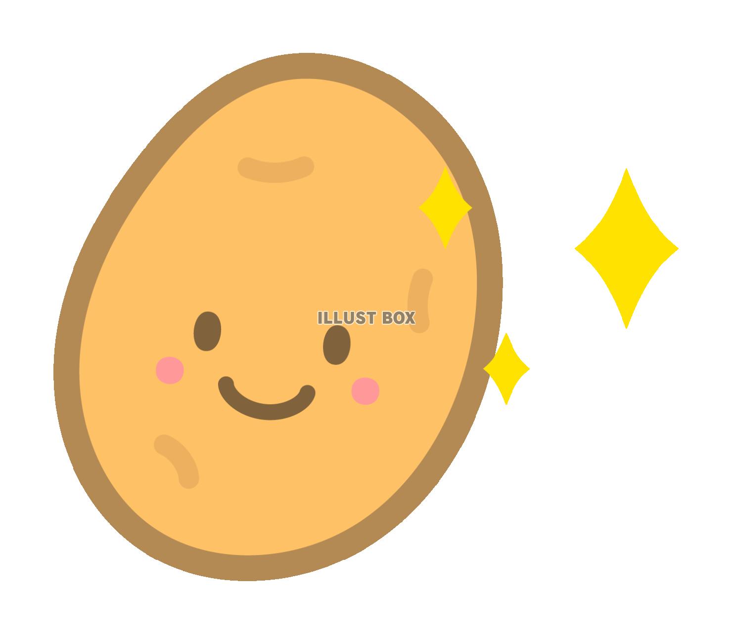 笑顔のじゃがいも
