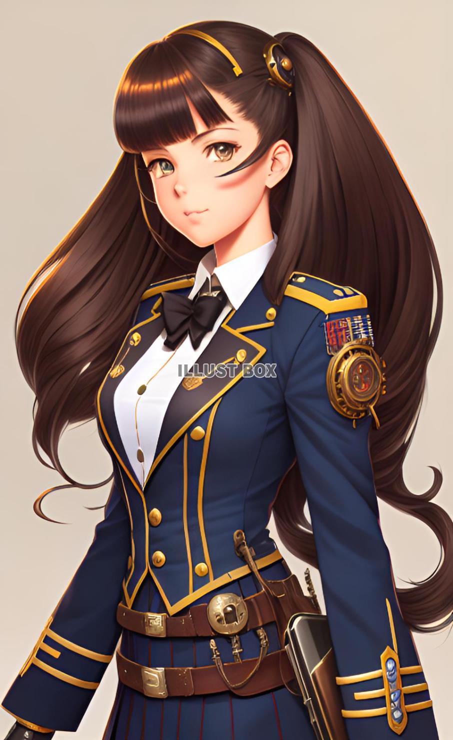 女子高生　イラスト
