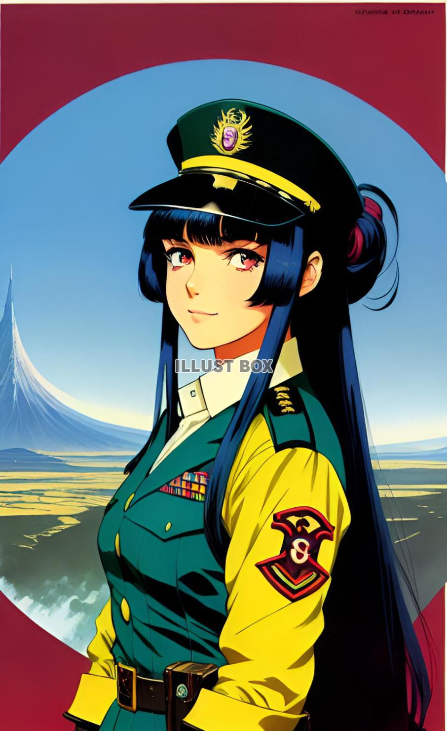 女子高生　イラスト