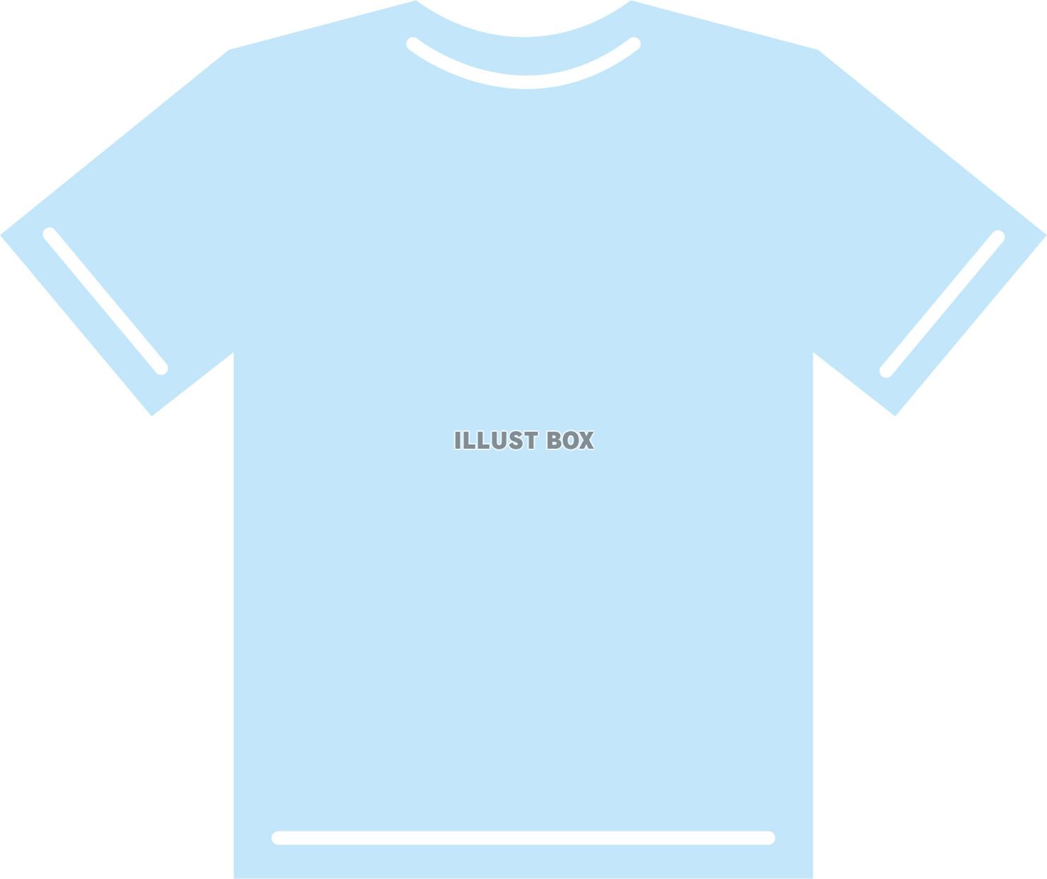 シンプルな無地Tシャツ